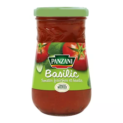 Sauce Tomates fraiches Basilic 210g - PANZANI