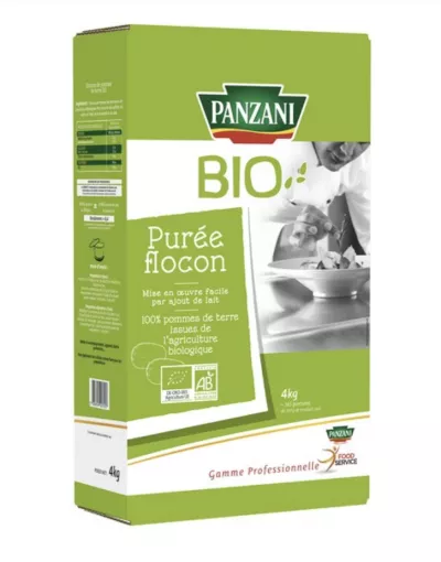 Püree Bio-Kartoffelflocken, Box 4 kg - PANZANI