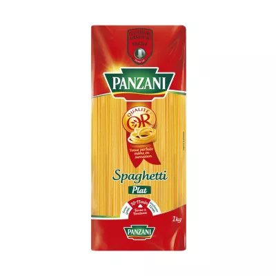 Pâtes Spaghetti Plat, 1kg - PANZANI