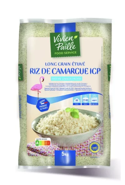 Riz  Long Etuv Igp Camargue Sac 5kg - VIVIEN PAILLE