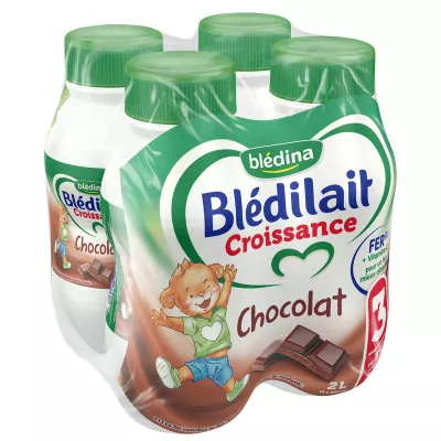 Lait bébé chocolat 3ème âge 4x500ml - BLEDINA