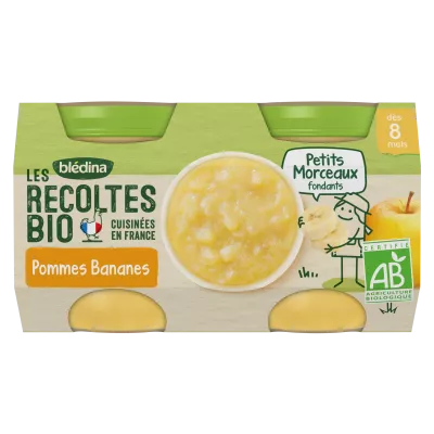 Recoltes Bio Pom Ban 2x130g