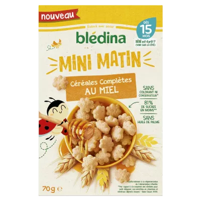 Céréale dés 15 mois complète au miel - BLEDINA