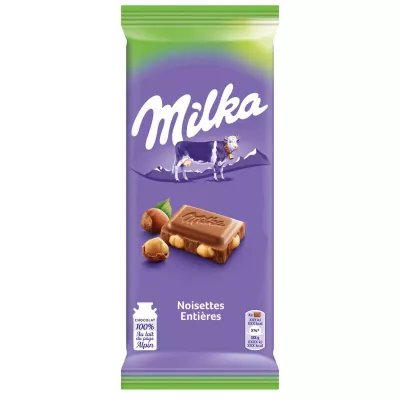 整粒榛子牛奶巧克力 200 克 - MILKA