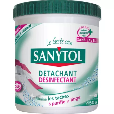 Détachant Désinfectant/Poudre 450g - SANYTOL