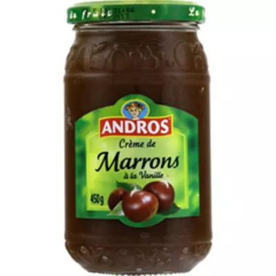 Creme de Castanha com Baunilha 450g - ANDROS