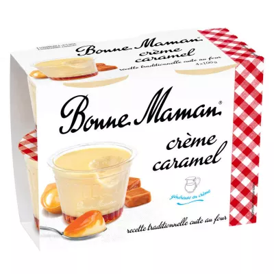Bm Creme Caramel 4x100g - BONNE MAMAN
