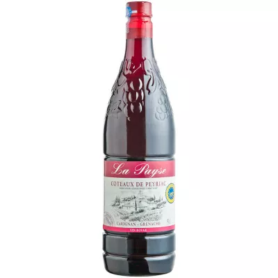 Vin Rouge Carignan Grenache Côteaux de Peyriac, 11°, 1,5l - LA PAYSE