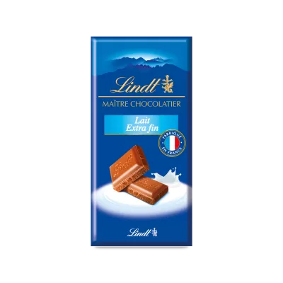 Chocolat Au Lait Maitre Chocolatier Extra Fin Tablette 110 G