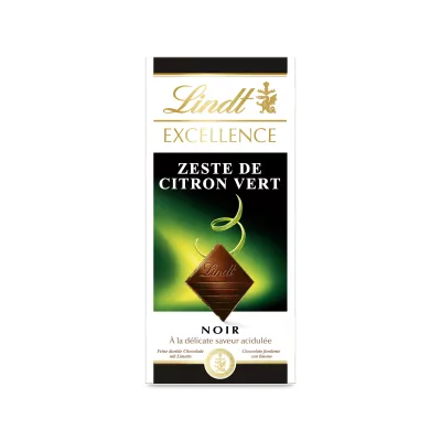 Excellence Noir Ralladura De Lima Tableta 100 G - LINDT