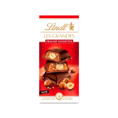 Kubwa Praline hazelnuts 225 g kibao - LINDT