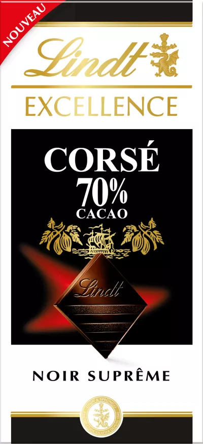 エクセレンス ダーク 70% コクのあるココア タブレット 100 G - LINDT