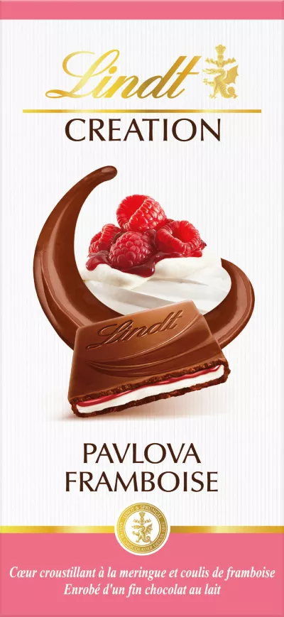 Pavlova Himbeermilchschokoladentafel 150g - Lindt