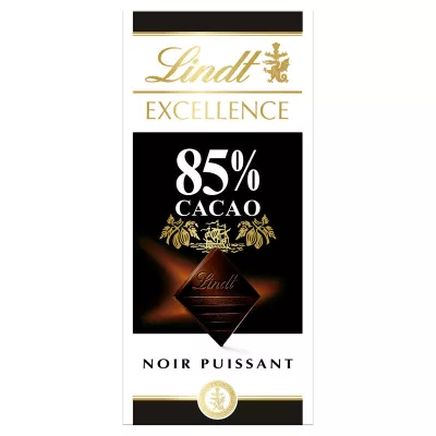 エクセレンス ブラック カカオ 85% タブレット 100g - LINDT