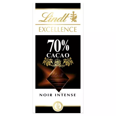 Excellence Black 70% Cocoa Tablet 100 G - LINDT
