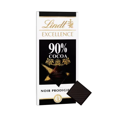 Excellence Noir 90% Cacao Tablette 100 G - LINDT