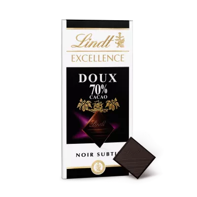 Excellence Dark 70 % milde Kakaotablette 100 g - LINDT
