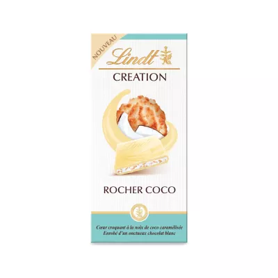 Rocher Coco Weiße Schokoladentafel 145g - Lindt