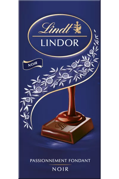 Lindor Nera Compressa 150 G - LINDT