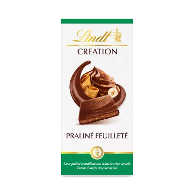 كريشن باف باستري حلوى البرالين 150 غ - LINDT