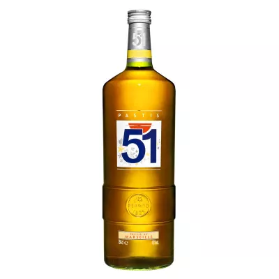 Pastis de Marseille, 45°, bouteille de 1,5l, PASTIS 51