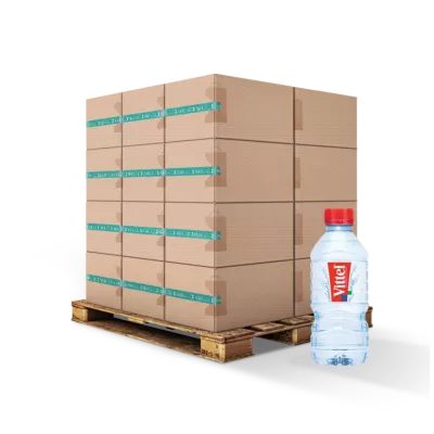 Mineral water 33cl Pet Flat plug - VITTEL