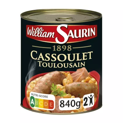 Toulouse Cassoulet Kupikwa Dish 840g - WILLIAM SAURIN