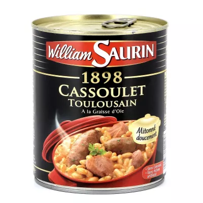 Cassoulet Toulousain, 840g - WILLIAM SAURIN
