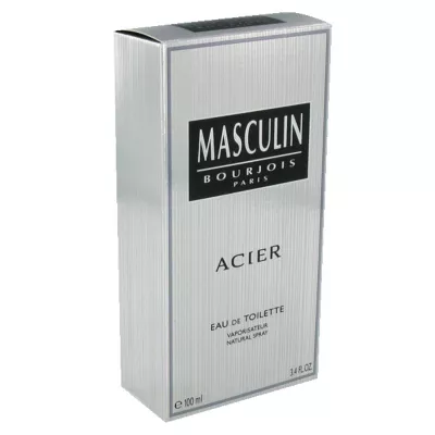 Eau de toilette masculin Acier 100ml - BOURJOIS