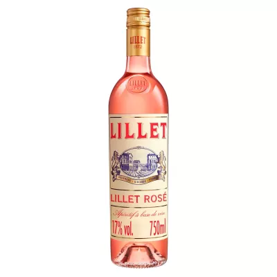 75 सीएल रोज़ वाइन पर आधारित ऐपेरिटिफ - LILLET