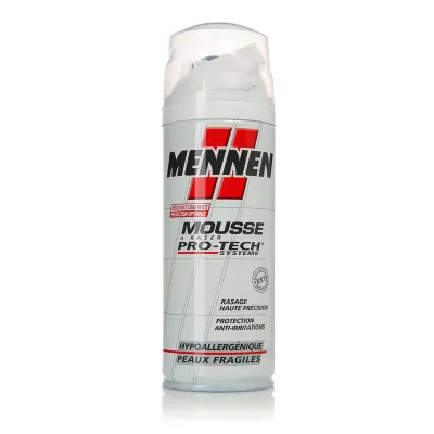 Mousse à raser peaux fragiles Pro-tech Système 250ml - MENNEN