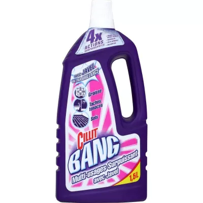 Nettoyant ménager multi-usages avec javel 1,5L - CILLIT BANG