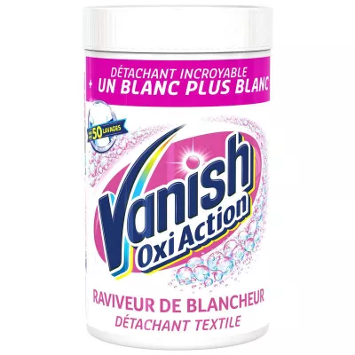 Quitamanchas textiles Oxi Action polvo oro blanco - VANISH
