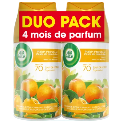 Air Freshener Refill Citrus Pleasure 2pck - AIR WICK
