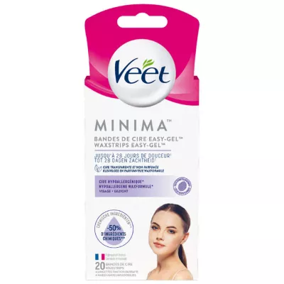 फेशियल वैक्स स्ट्रिप x20 - VEET