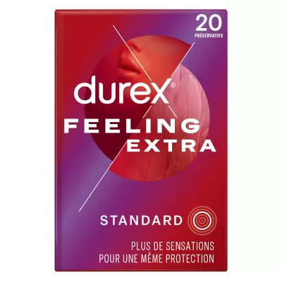 Préservatif Standard Feeling Extra - DUREX