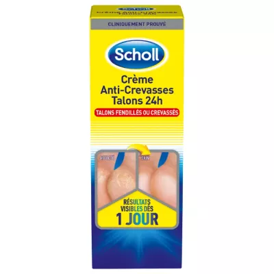 Crème anti-crevasses talon 24H 60ml - SCHOLL