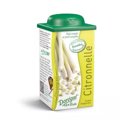 Citronnelle coupée & surgelée 70g - DARÉGAL