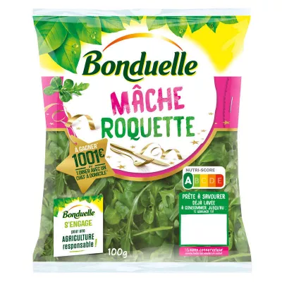 Mache 和芝麻菜 100g Bonduel