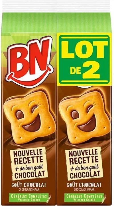 Goûter Fourré Chocolatx2 570g - BN