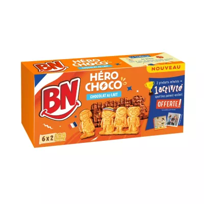 Biscuits chocolat au lait 180g - BN