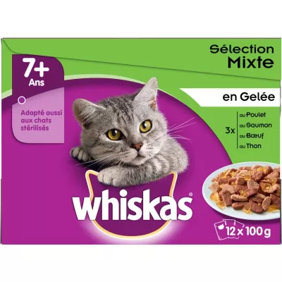 Pâtée pour chat assortiments 12x100g - WHISKAS