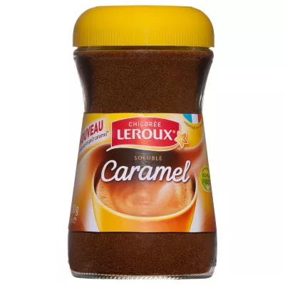 Chicorée soluble saveur caramel 100g - LEROUX