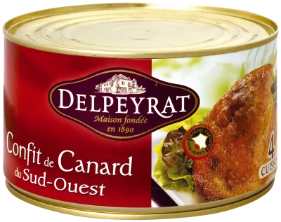 サウスウェスト鴨のコンフィ 1kg350 - DELPEYRAT