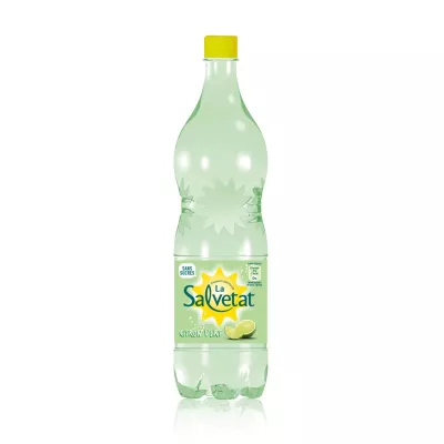 Eau minérale pétillante citron 1,25L - LA SALVETAT
