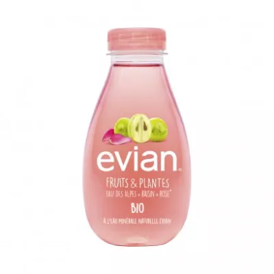 Evian Raisin Rose Bio 37cl