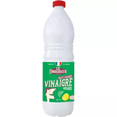 Multifunctionele huishoudazijn citroen 1l - LE DROGUISTE