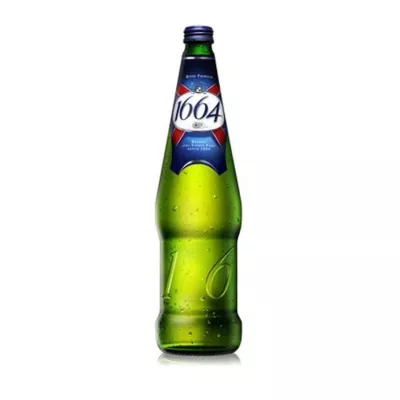 Blonde Lager Beer, 75cl - 1664