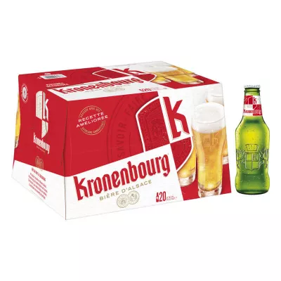 كرونينبورج، 4.2°، 20x25cl - KRONENBOURG