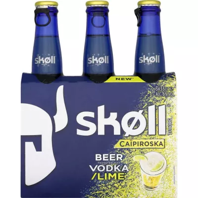 Beer vodka lemon 3x33cl - SKOLL
